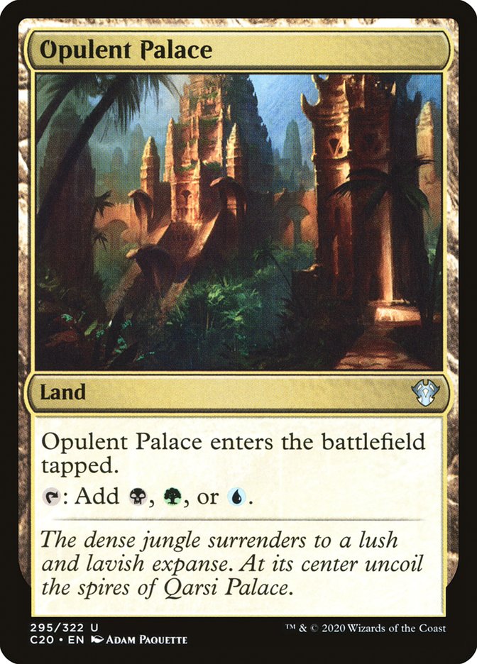 Opulent Palace [Commander 2020] | Exor Games Summserside