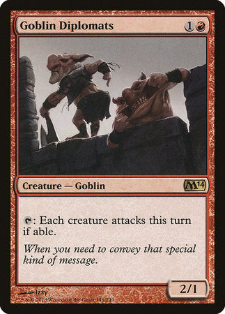 Goblin Diplomats [Magic 2014] | Exor Games Summserside