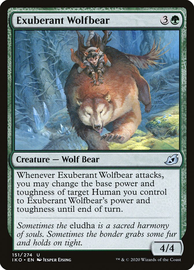Exuberant Wolfbear [Ikoria: Lair of Behemoths] | Exor Games Summserside