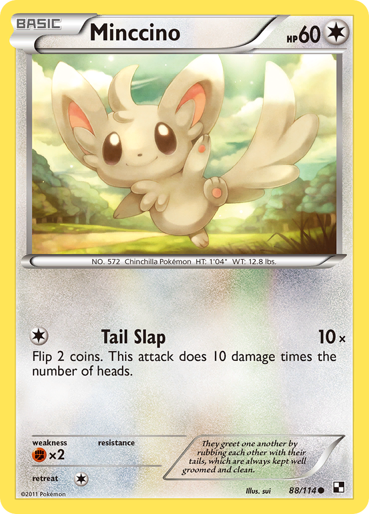 Minccino (88/114) [Black & White: Base Set] | Exor Games Summserside