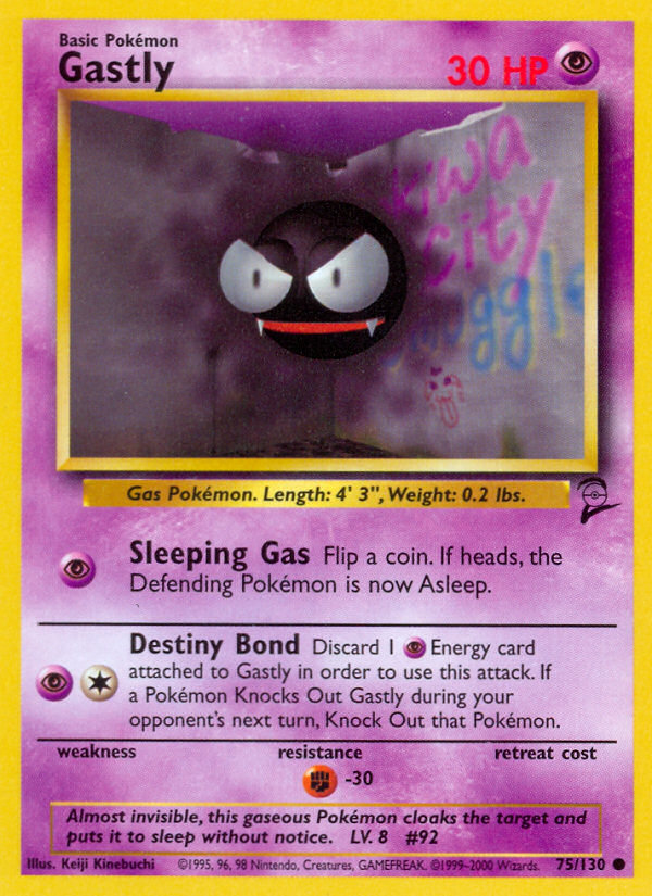 Gastly (75/130) [Base Set 2] | Exor Games Summserside