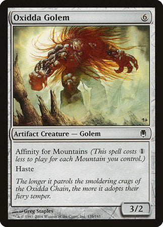 Oxidda Golem [Darksteel] | Exor Games Summserside