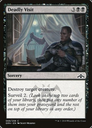 Deadly Visit [Guilds of Ravnica] | Exor Games Summserside