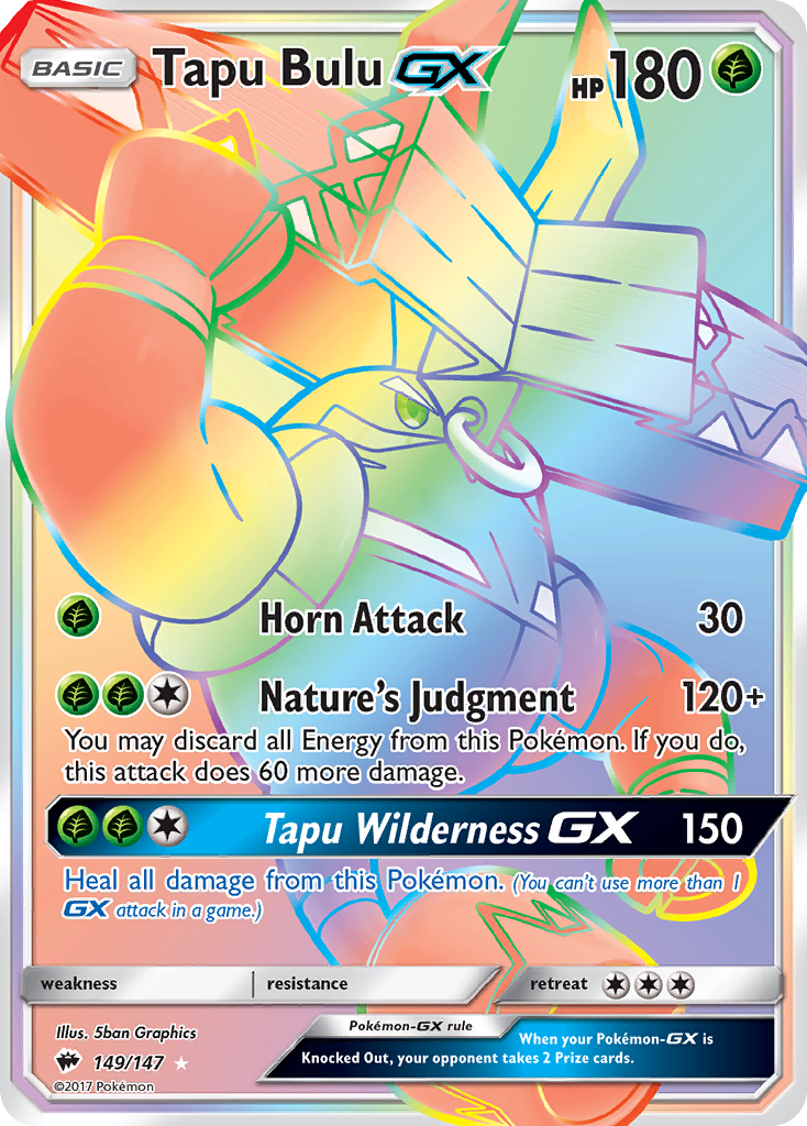 Tapu Bulu GX (149/147) [Sun & Moon: Burning Shadows] | Exor Games Summserside