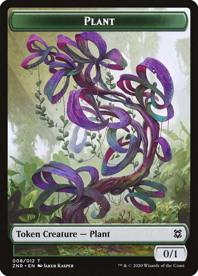 Plant Token [Zendikar Rising] | Exor Games Summserside