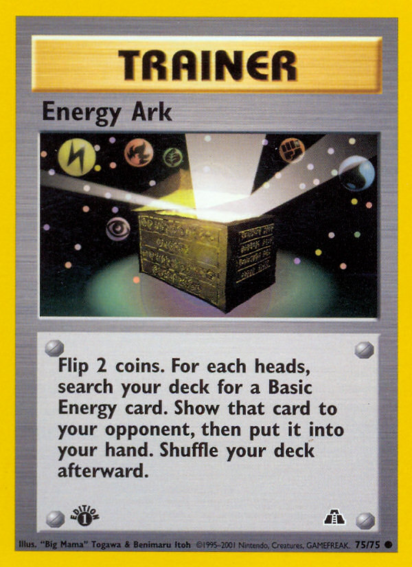 Energy Ark (75/75) [Neo Discovery 1st Edition] | Exor Games Summserside