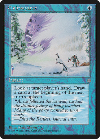 Clairvoyance [Ice Age] | Exor Games Summserside
