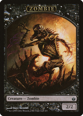 Zombie Token [Mirrodin Besieged Tokens] | Exor Games Summserside