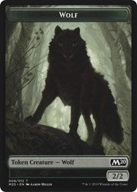 Zombie // Wolf Double-Sided Token [Game Night 2019 Tokens] | Exor Games Summserside