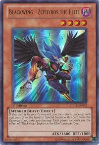 Blackwing - Zephyros the Elite [DP11-EN012] Ultra Rare | Exor Games Summserside