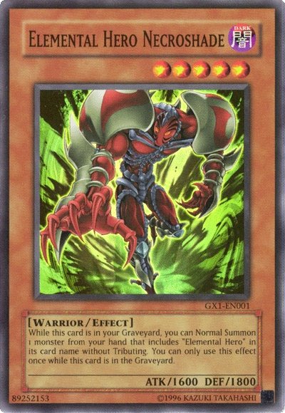 Elemental Hero Necroshade [GX1-EN001] Super Rare | Exor Games Summserside