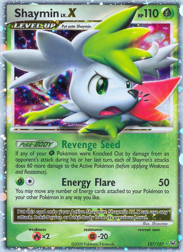 Shaymin LV.X (127/127) [Platinum: Base Set] | Exor Games Summserside