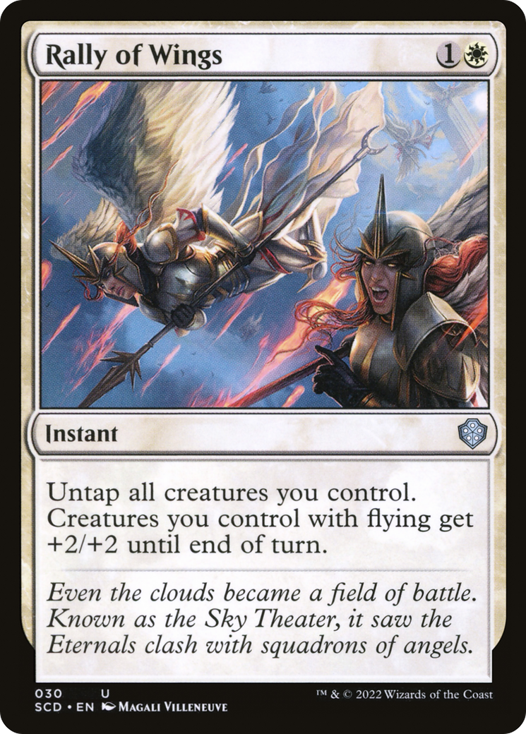 Rally of Wings [Starter Commander Decks] | Exor Games Summserside