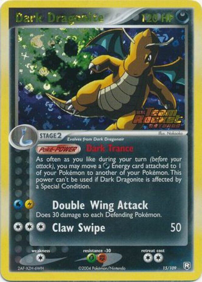 Dark Dragonite (15/109) (Stamped) [EX: Team Rocket Returns] | Exor Games Summserside