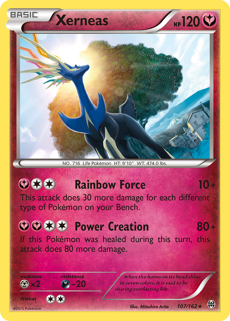 Xerneas (107/162) [XY: BREAKthrough] | Exor Games Summserside