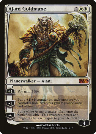 Ajani Goldmane [Magic 2010] | Exor Games Summserside