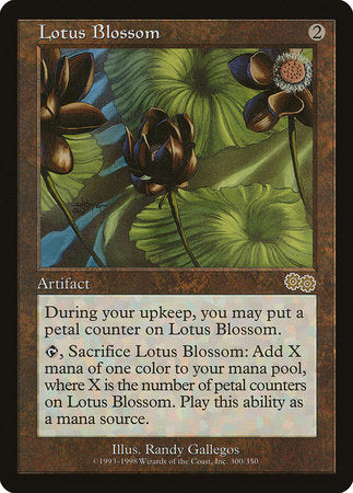 Lotus Blossom [Urza's Saga] | Exor Games Summserside