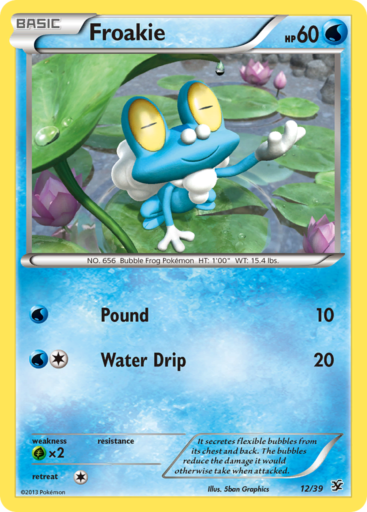 Froakie (12/39) [XY: Kalos Starter Set] | Exor Games Summserside