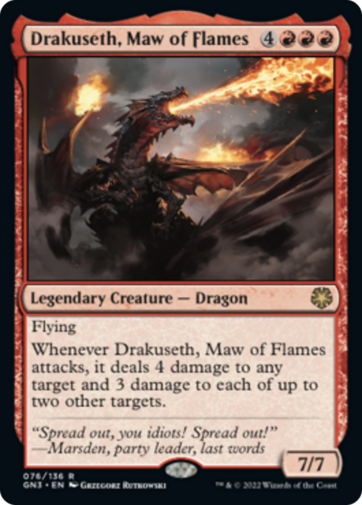 Drakuseth, Maw of Flames [Game Night: Free-for-All] | Exor Games Summserside