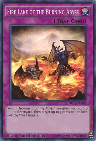 Fire Lake of the Burning Abyss (SE) [NECH-ENS12] Super Rare | Exor Games Summserside