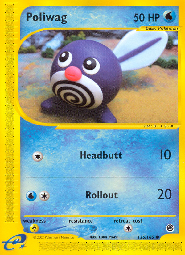 Poliwag (125/165) [Expedition: Base Set] | Exor Games Summserside