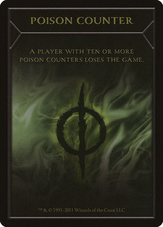 Poison Counter Token [New Phyrexia Tokens] | Exor Games Summserside