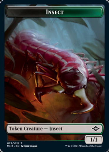 Insect Token // Treasure Token (#21) [Modern Horizons 2 Tokens]