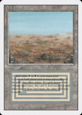 Scrubland [Revised Edition] | Exor Games Summserside