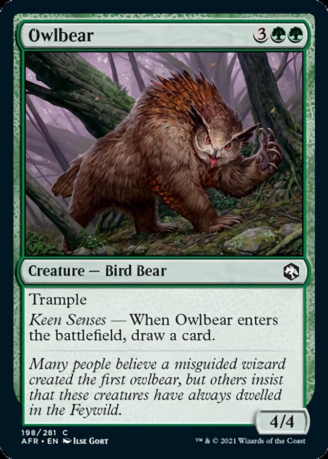 Owlbear [Dungeons & Dragons: Adventures in the Forgotten Realms] | Exor Games Summserside