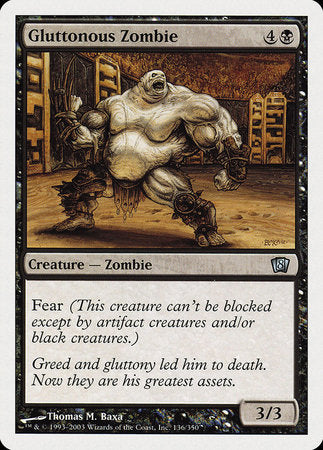 Gluttonous Zombie [Eighth Edition] | Exor Games Summserside