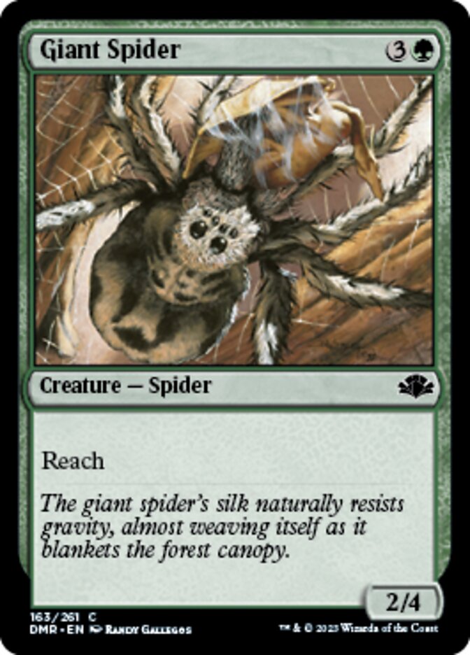 Giant Spider [Dominaria Remastered] | Exor Games Summserside