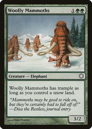 Woolly Mammoths [Coldsnap Theme Decks] | Exor Games Summserside