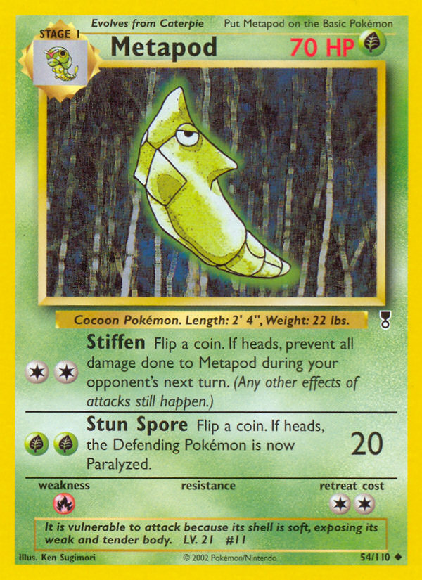 Metapod (54/110) [Legendary Collection] | Exor Games Summserside