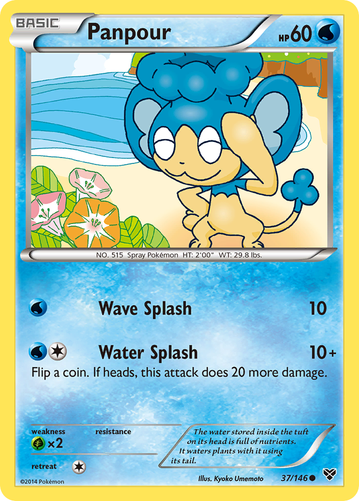 Panpour (37/146) [XY: Base Set] | Exor Games Summserside