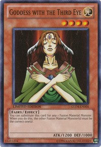 Goddess with the Third Eye [GLD4-EN004] Common | Exor Games Summserside