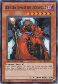 Lich Lord, King of the Underworld [GLD4-EN019] Common | Exor Games Summserside