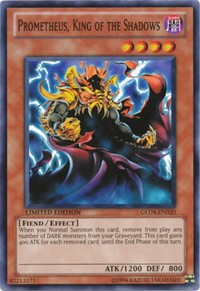 Prometheus, King of the Shadows [GLD4-EN020] Common | Exor Games Summserside