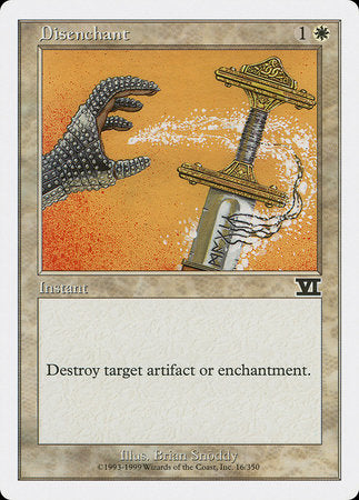Disenchant [Classic Sixth Edition] | Exor Games Summserside