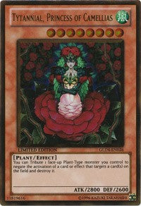 Tytannial, Princess of Camellias [GLD4-EN026] Gold Rare | Exor Games Summserside