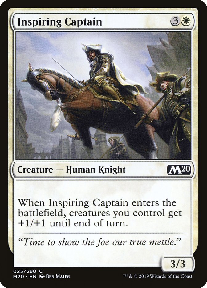 Inspiring Captain [Core Set 2020] | Exor Games Summserside