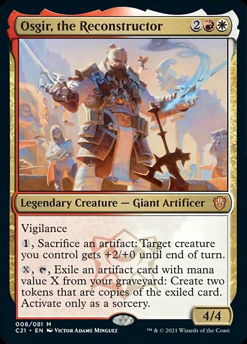 Osgir, the Reconstructor [Commander 2021] | Exor Games Summserside