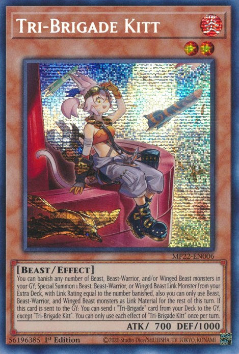 Tri-Brigade Kitt [MP22-EN006] Prismatic Secret Rare | Exor Games Summserside