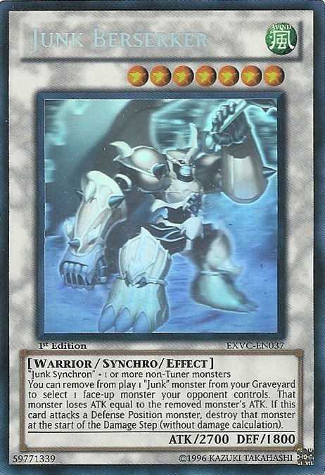 Junk Berserker [EXVC-EN037] Ghost Rare | Exor Games Summserside