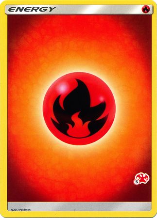 Fire Energy (Charizard Stamp #5) [Battle Academy 2020] | Exor Games Summserside