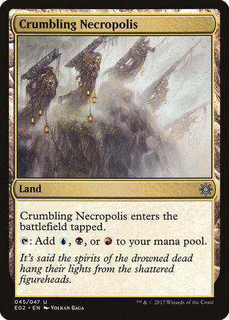 Crumbling Necropolis [Explorers of Ixalan] | Exor Games Summserside