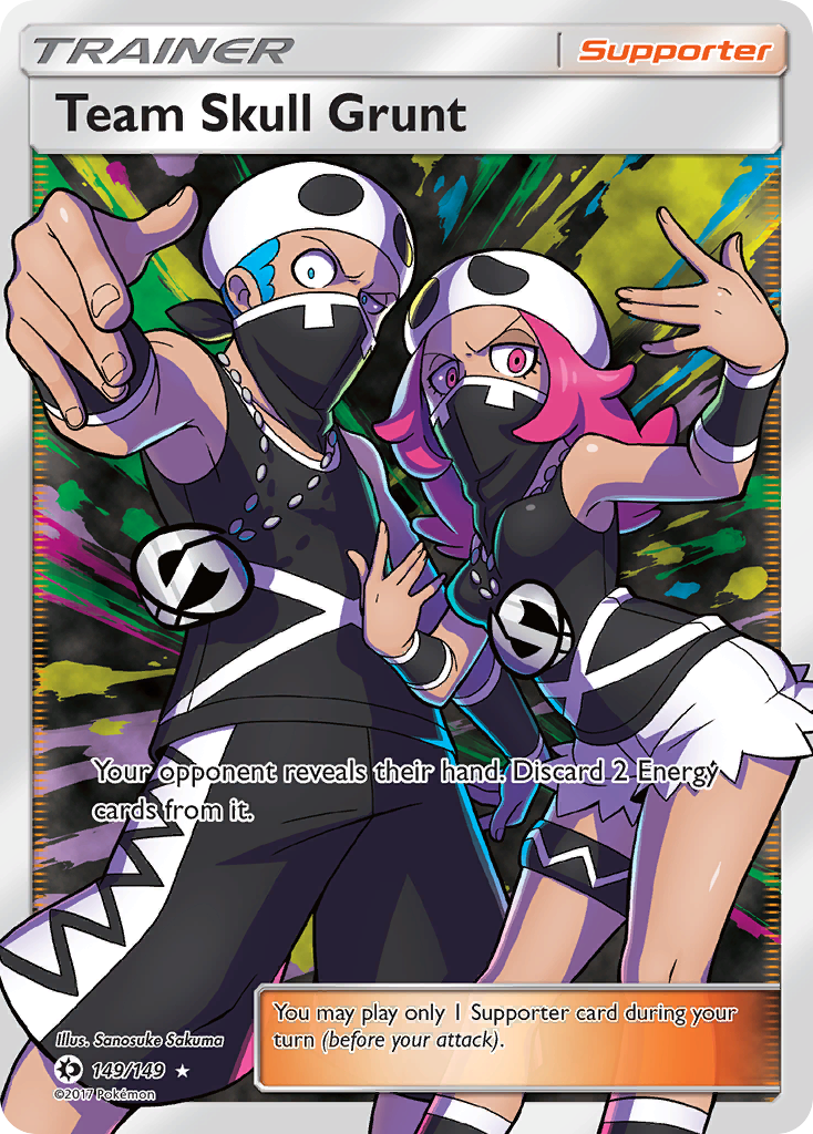 Team Skull Grunt (149/149) [Sun & Moon: Base Set] | Exor Games Summserside