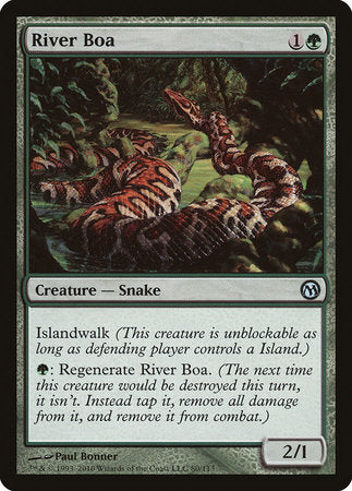 River Boa [Duels of the Planeswalkers] | Exor Games Summserside