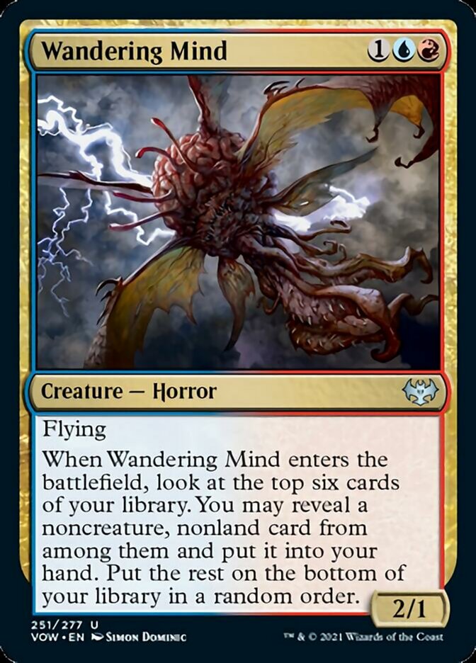 Wandering Mind [Innistrad: Crimson Vow] | Exor Games Summserside