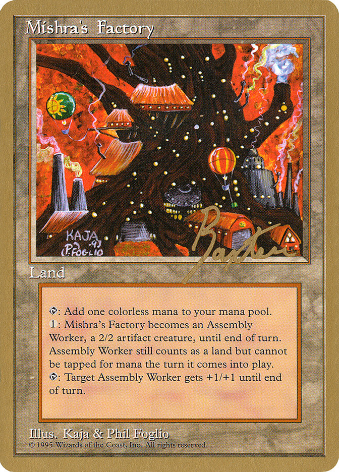 Mishra's Factory (George Baxter) [Pro Tour Collector Set] | Exor Games Summserside