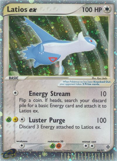 Latios ex (94/97) [EX: Dragon] | Exor Games Summserside